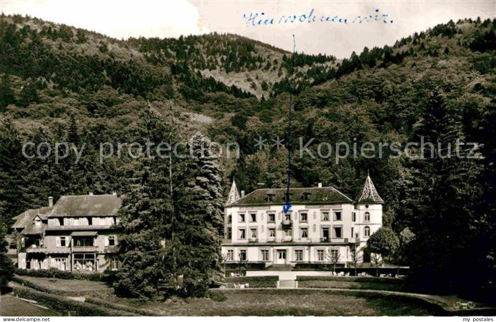 72789024 Badenweiler Sanatorium Schloss Hausbaden Kurort Im Schwarzwald Badenwei - Badenweiler