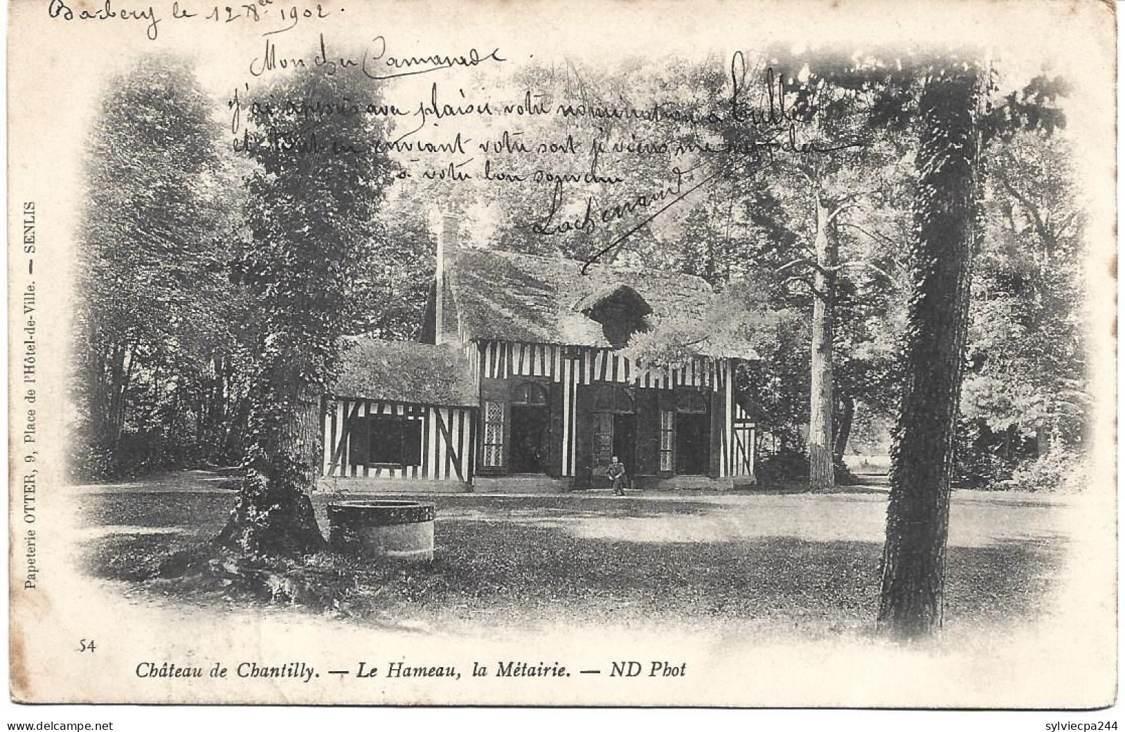 CPA 60 - CHANTILLY - CHATEAU - LE HAMEAU - LA METAIRIE - Chantilly