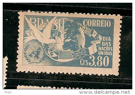 Brazil ** & Dia Das Nações Unidas  1952 (518) - VN