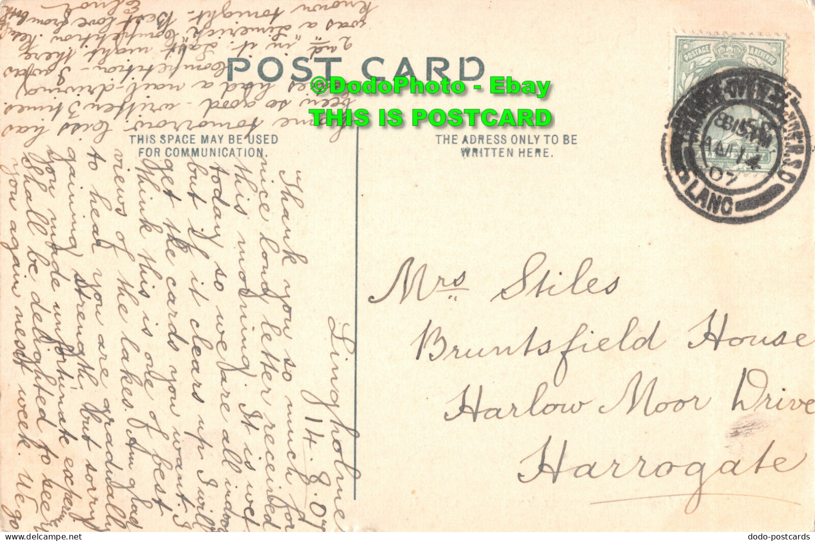 R358767 The Head Of Derwentwater From Castle Head. Abraham Series No. 210. 1907 - World