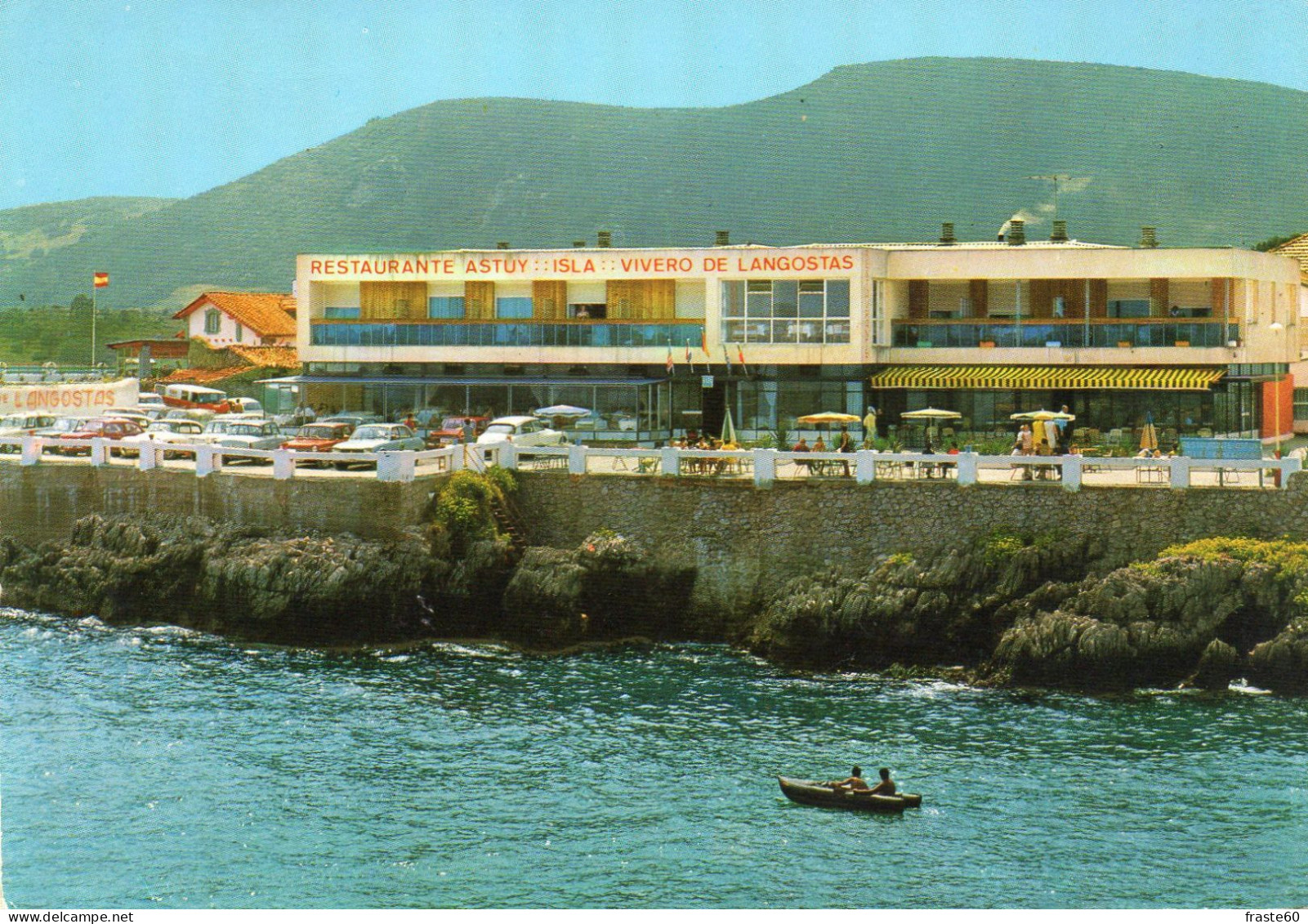 Isla - Restaurante " Astoy " Carte Postale / Menu - Cantabrië (Santander)