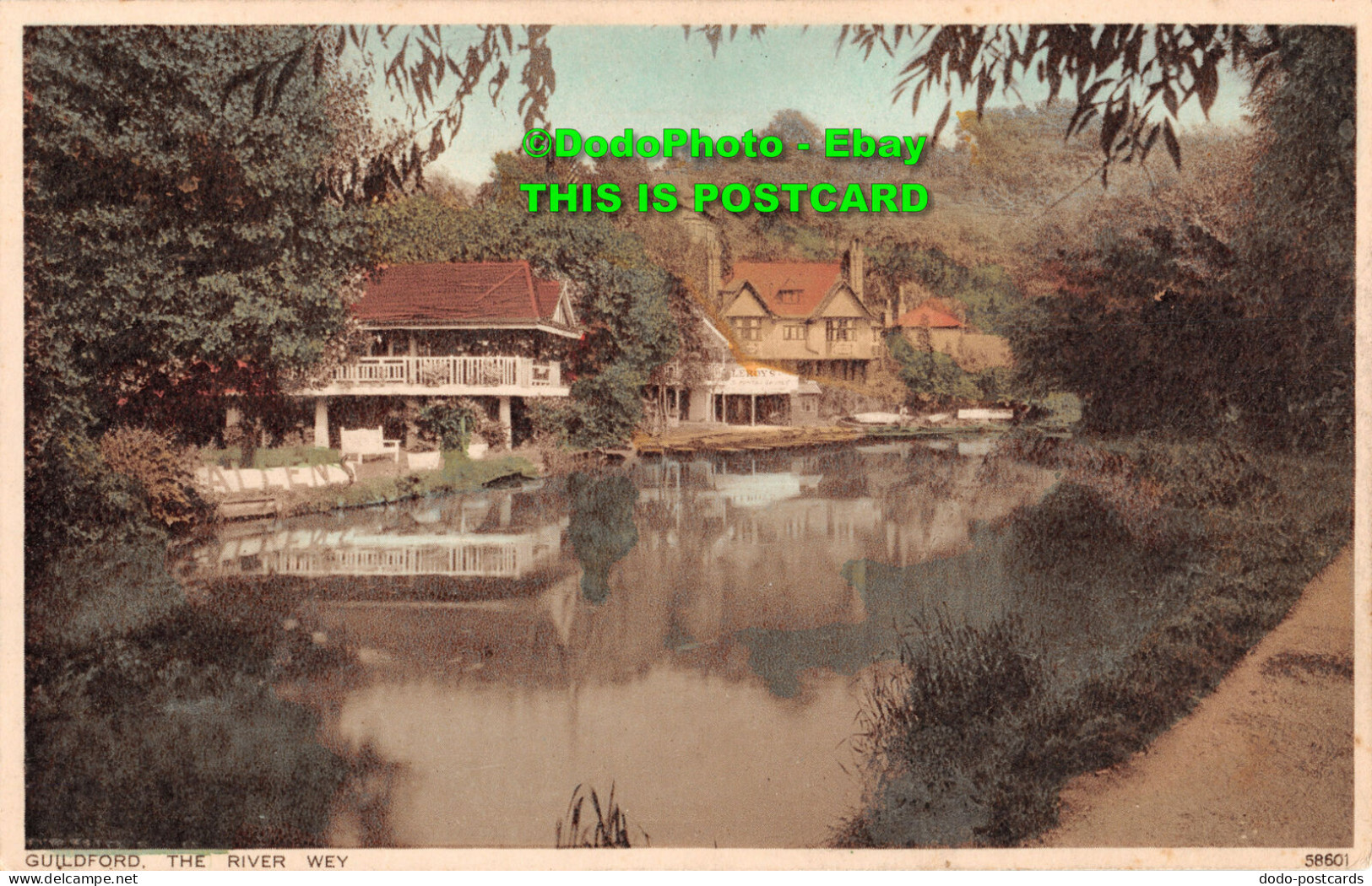 R358787 Guildford. The River Wey. Photochrom - World