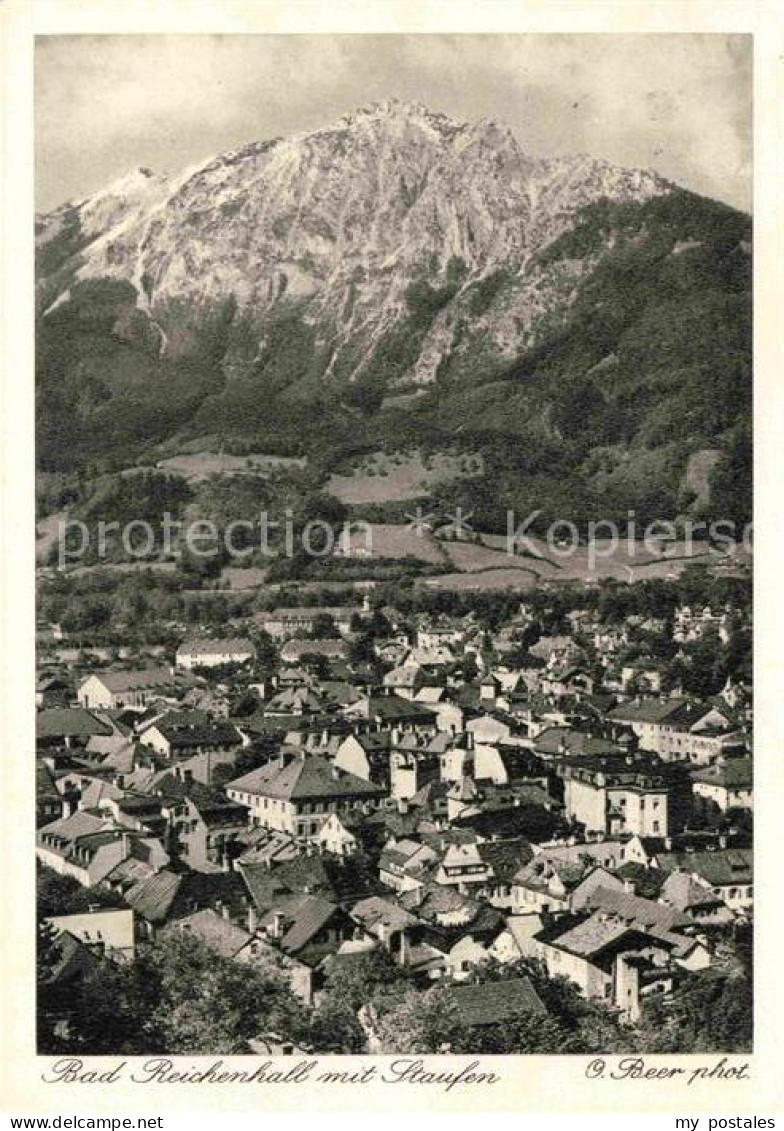 72788636 Bad Reichenhall Panorama Mit Staufen Bad Reichenhall - Bad Reichenhall