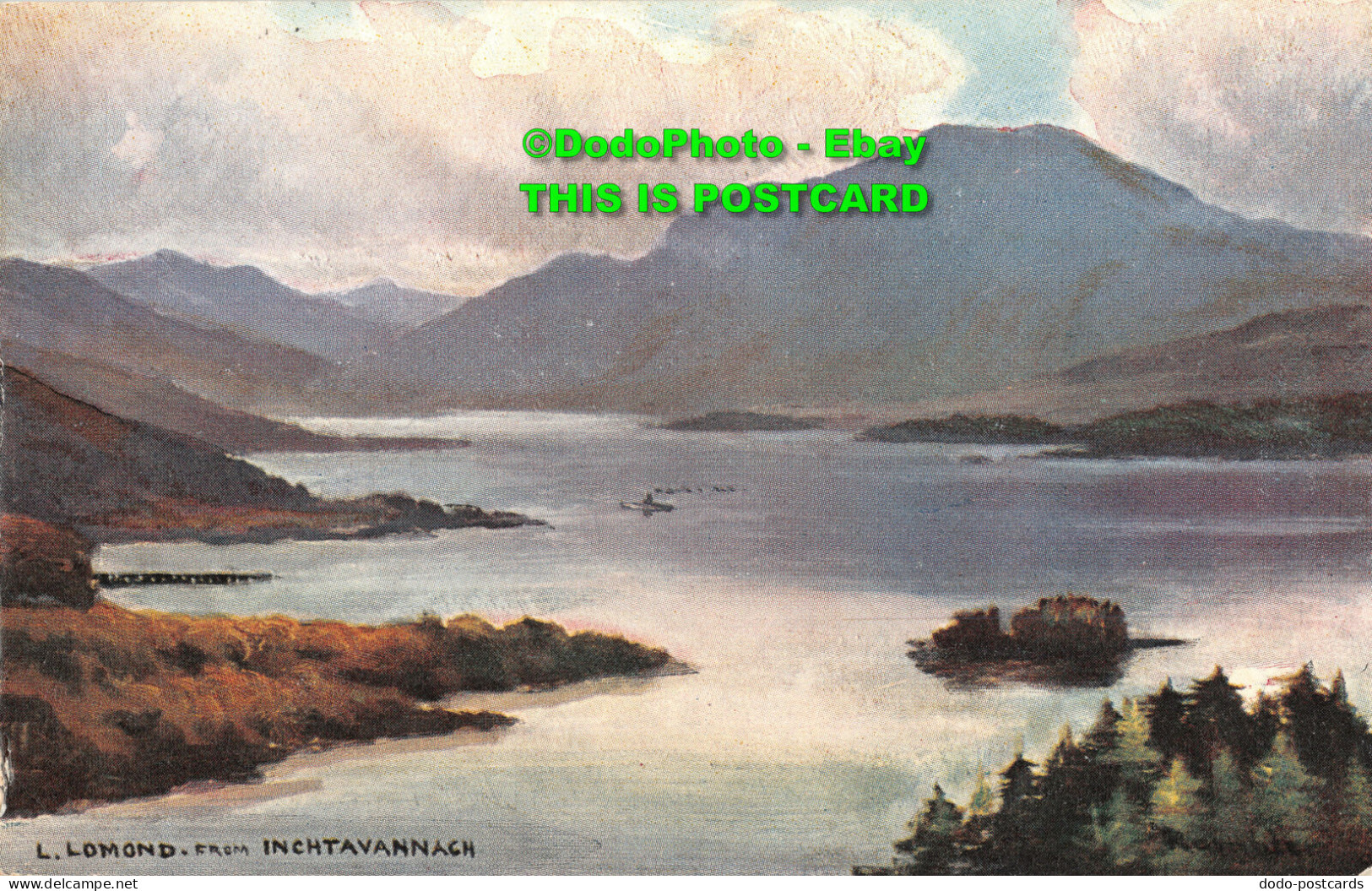 R358794 L. Lomond From Inchtavannach. Wrench Postcards. Series No. 006. 1907 - World