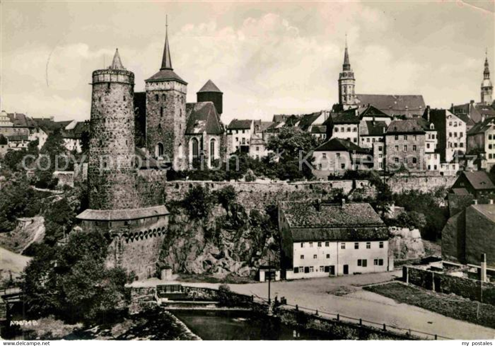 72788596 Bautzen Alte Wasserkunst Michaeliskirche Petridom Rathausturm Bautzen - Bautzen