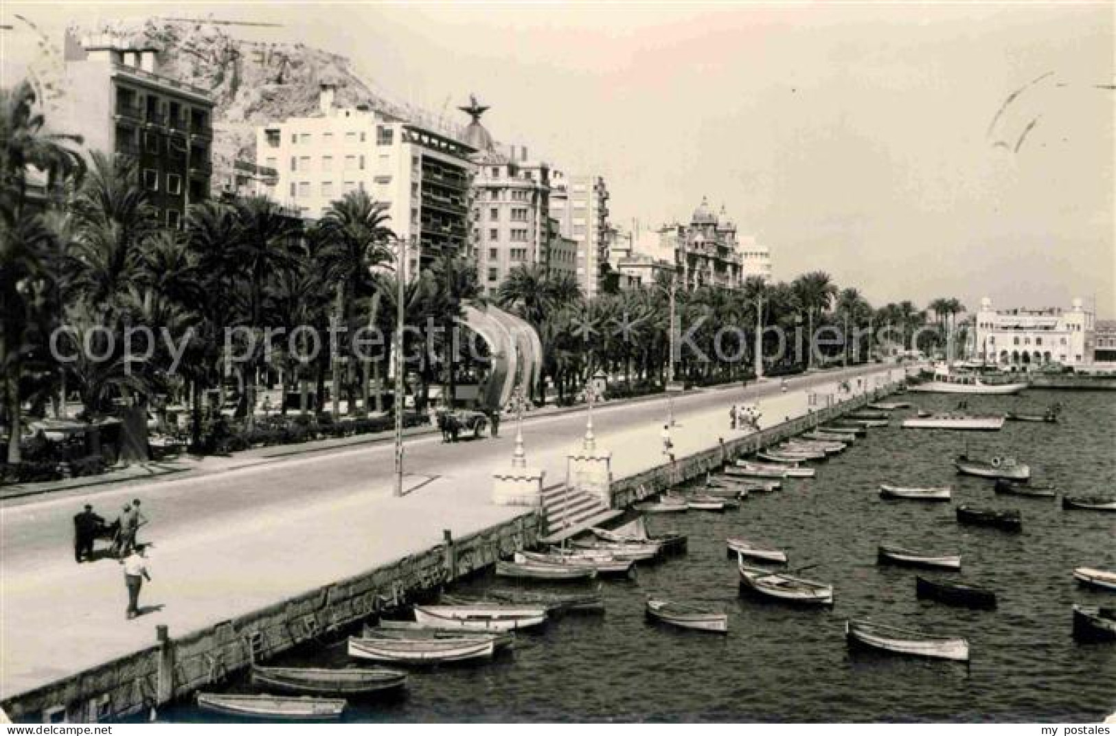 72788579 Alicante Puerto Y Explanada De Espana Alicante - Andere & Zonder Classificatie