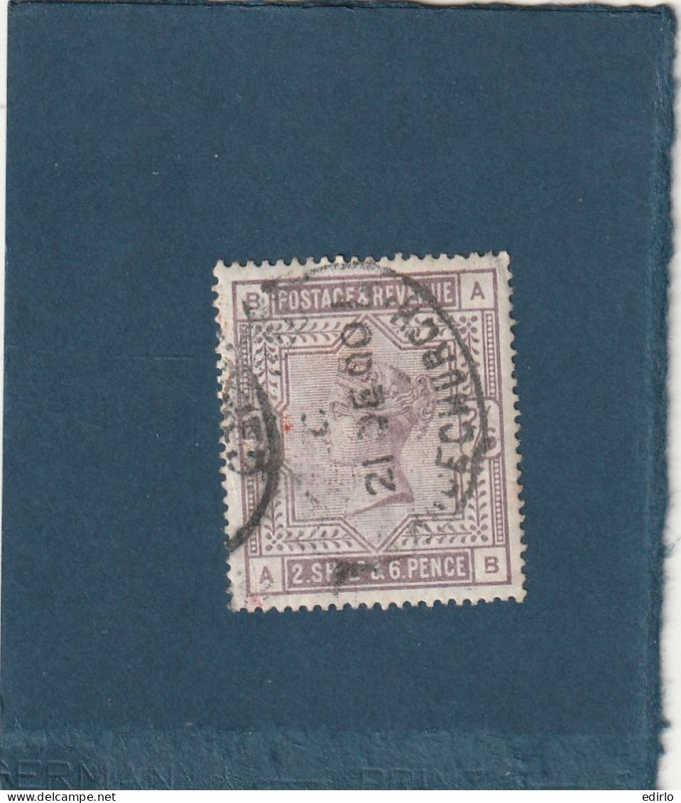 ///   ANGLETERRE ///     N° 86  ---- Côte  150€ - Used Stamps