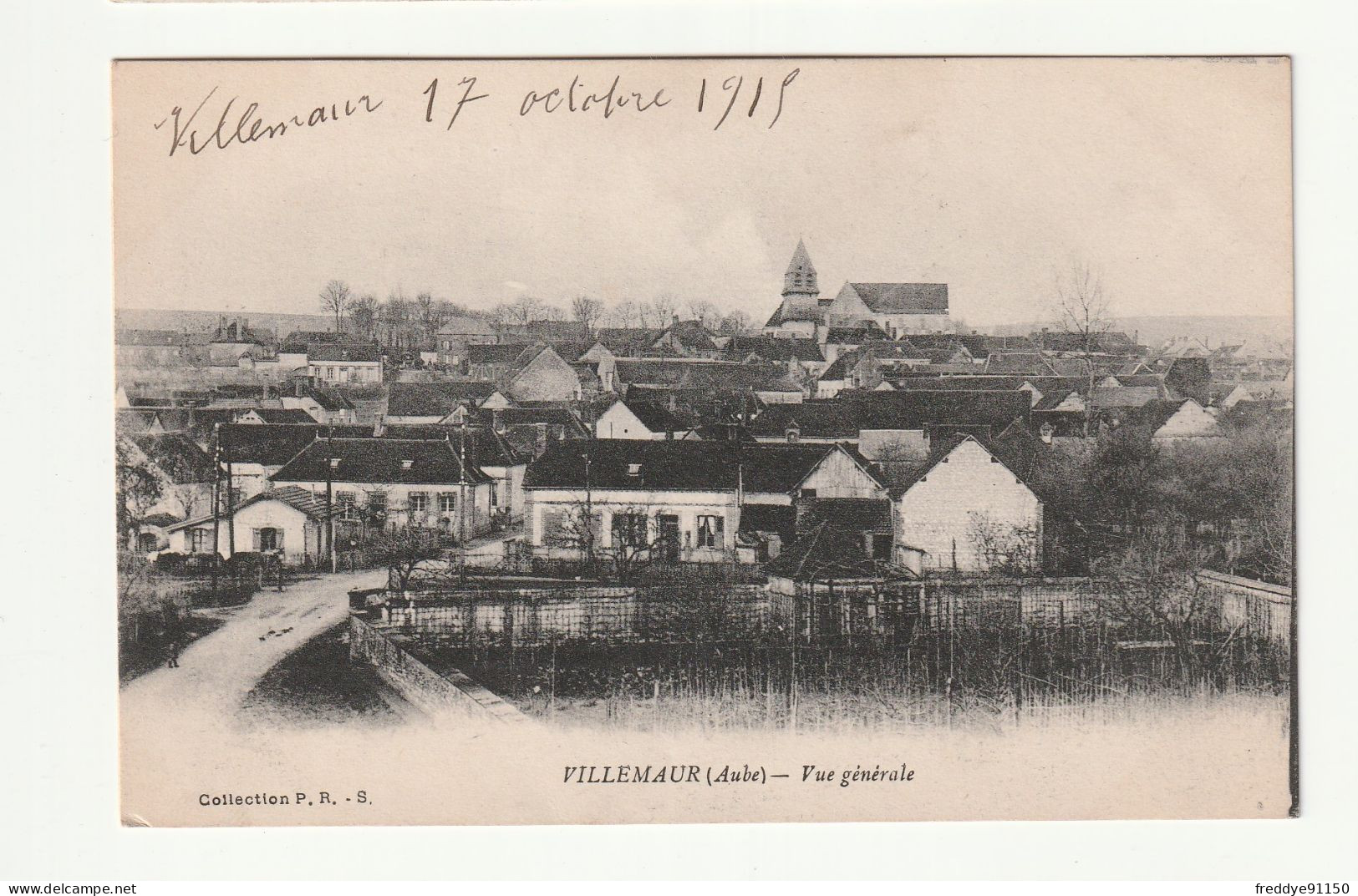 10 . Villemaur . Vue Générale .  1915 - Sonstige & Ohne Zuordnung