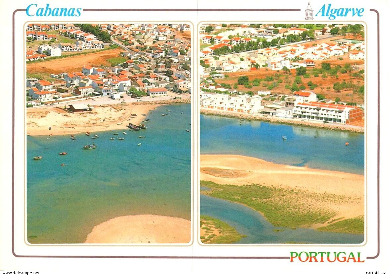 CABANAS DE TAVIRA, Algarve - Vários Aspetos  (2 Scans) - Faro