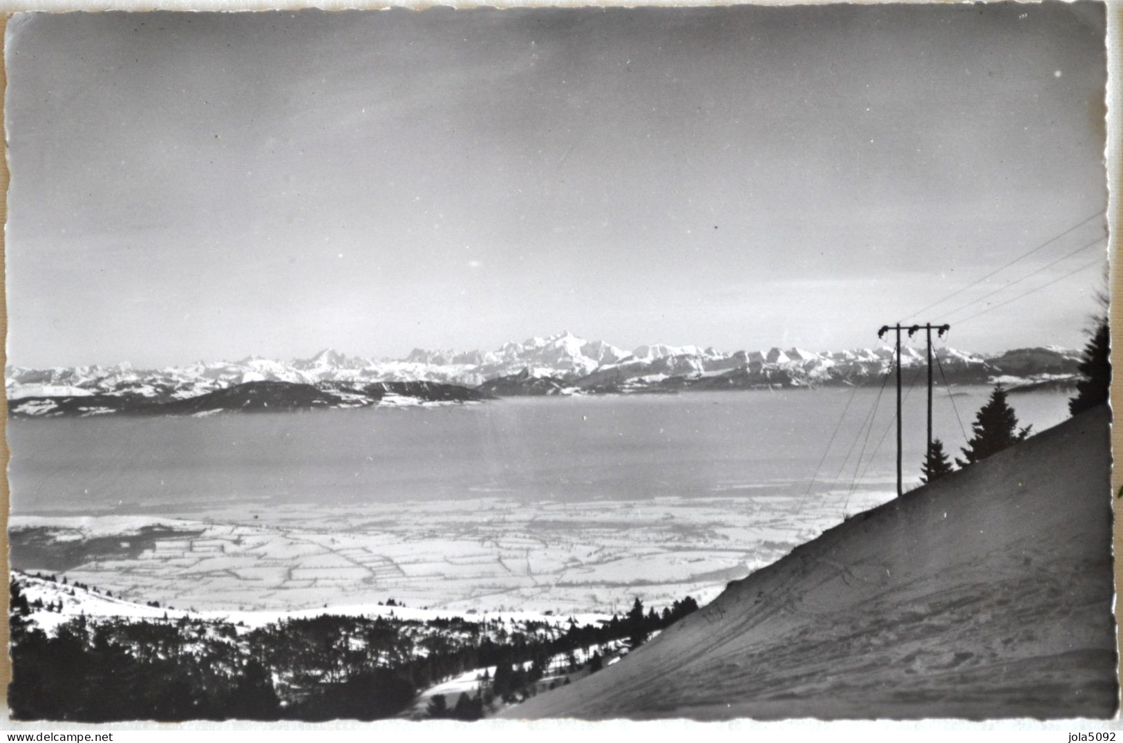 74 - Les Alpaes - Le MONT BLANC - La Mer De Brouillard Vus Du Jura - Chamonix-Mont-Blanc