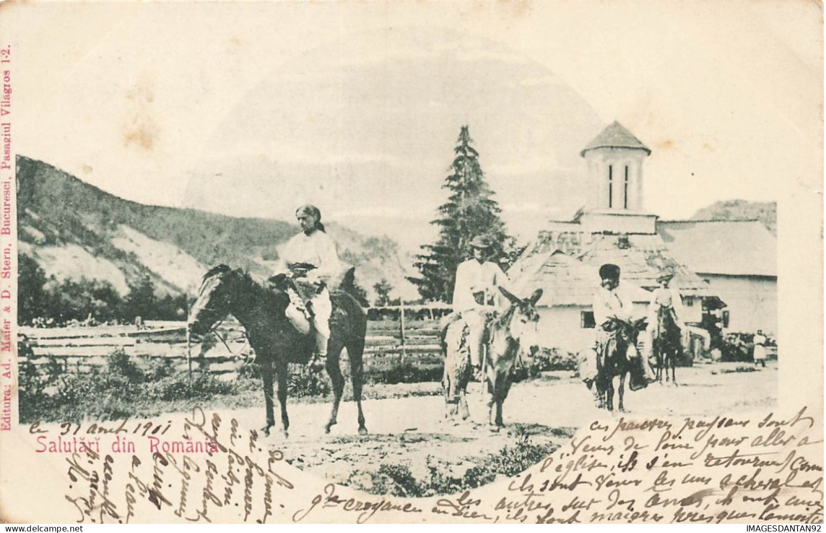 ROUMANIE #FG57290 SALUTARI DIN ROMANIA SINAIA - Romania