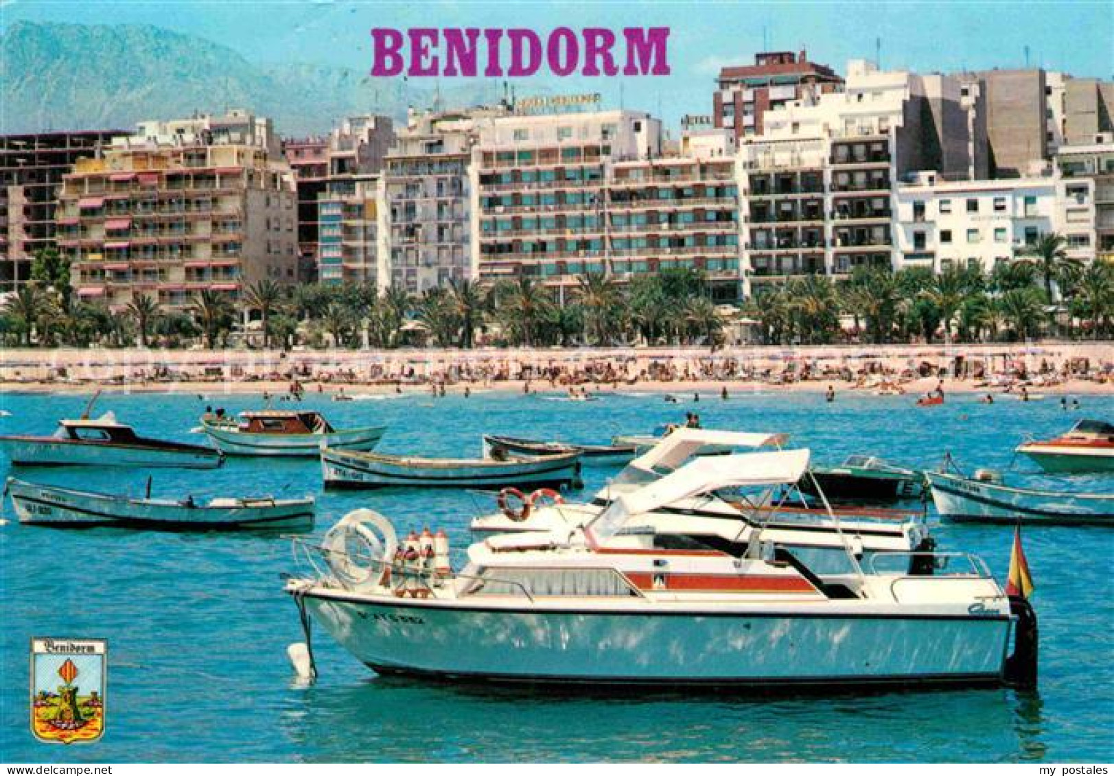 72788004 Benidorm Playa De Poniente Costa Blanca Spanien - Andere & Zonder Classificatie