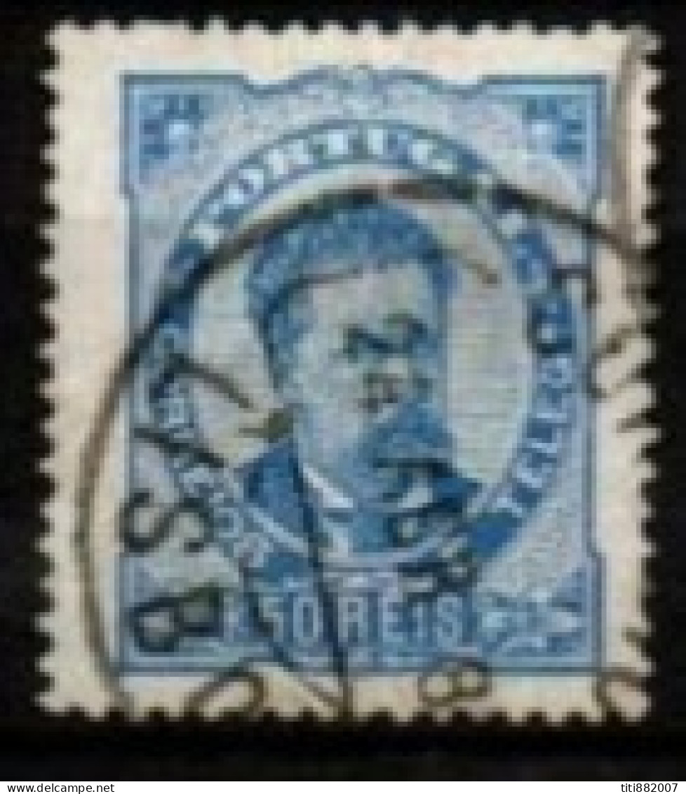 PORTUGAL     -    1882 .  Y&T N° 61B Oblitéré - Gebruikt