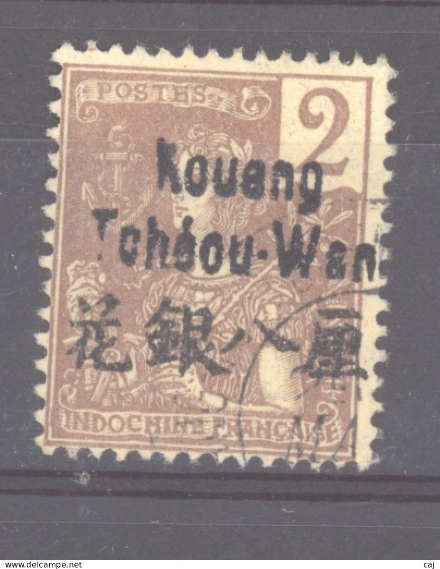 Kouang Tchéou   :  Yv  2  (o) - Used Stamps