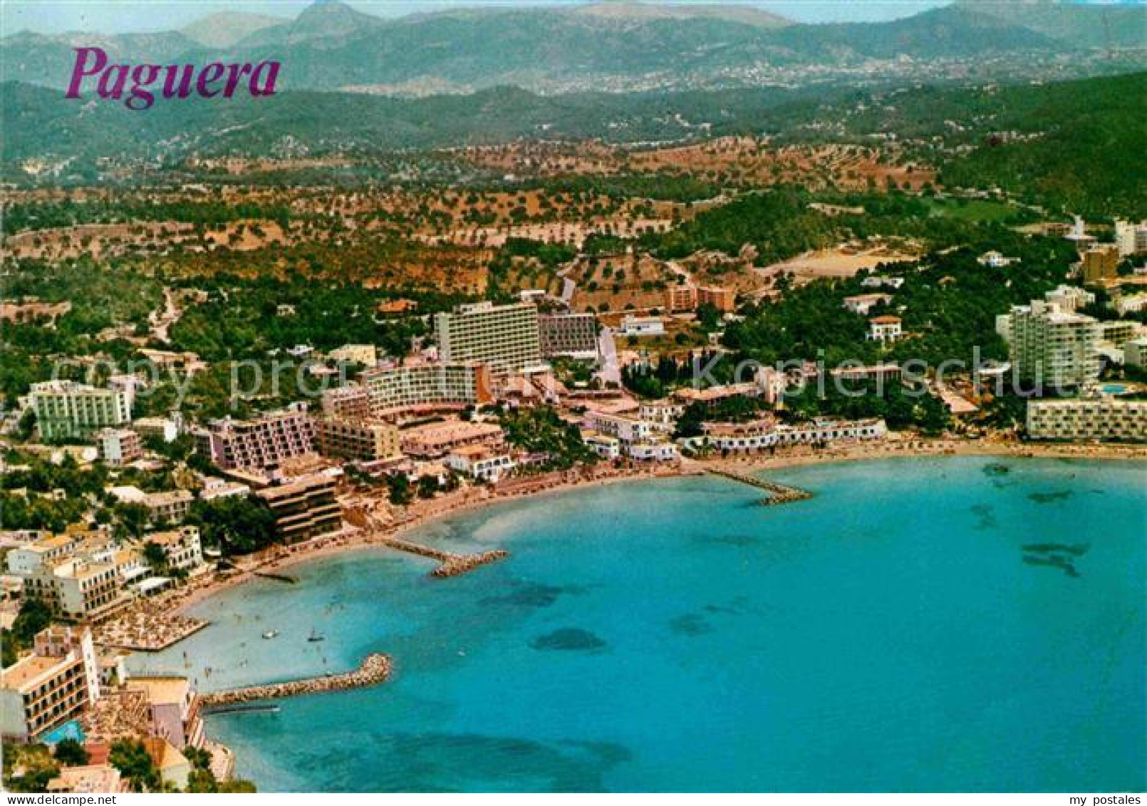 72787467 Paguera Mallorca Islas Baleares Fliegeraufnahme  - Andere & Zonder Classificatie