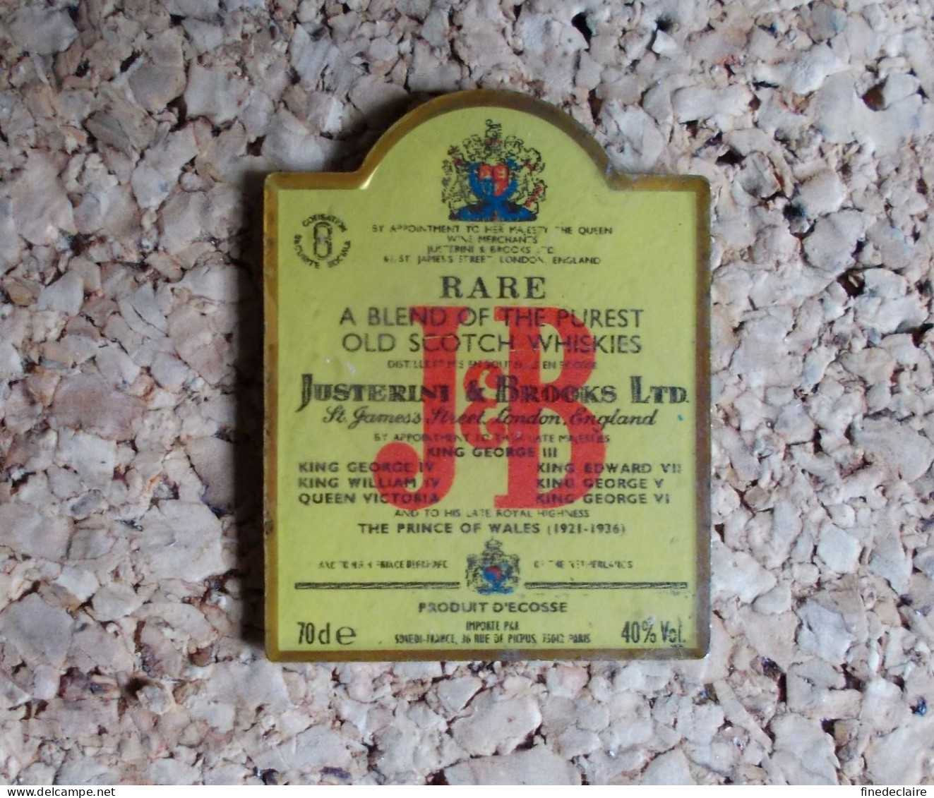 Pin's - Whisky - Rare JB - Bebidas