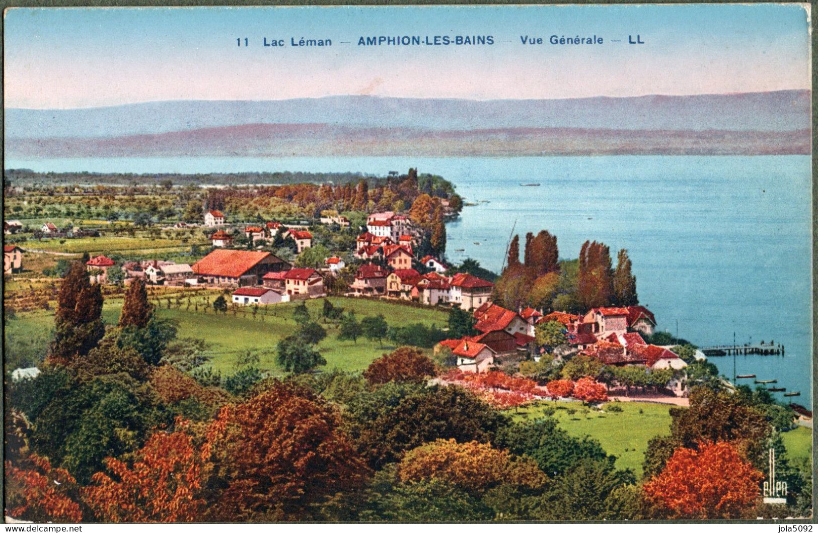 74 - AMPHION-LES-BAINS - Vue Générale - Autres & Non Classés