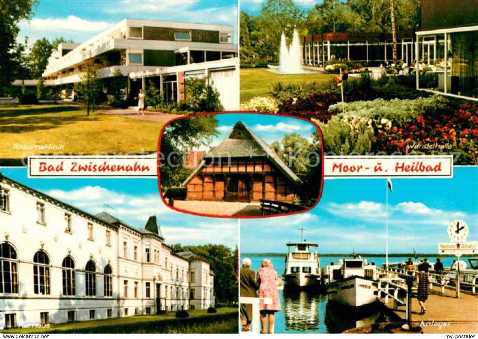 72787314 Bad Zwischenahn Rheumaklinik Wandelhalle Kurhaus Anleger Aschhausen - Bad Zwischenahn