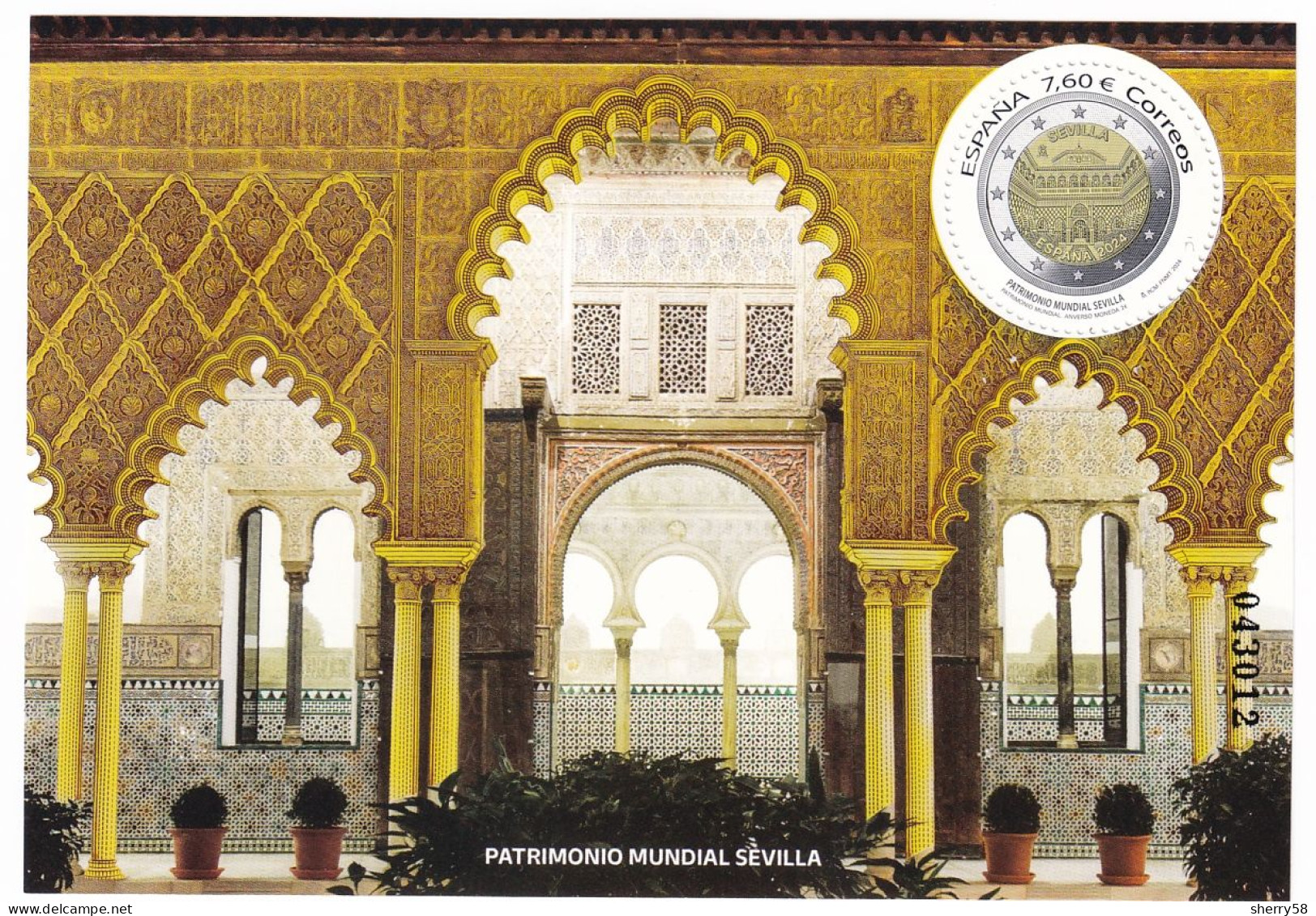 2024-ED. 5741 H.B.- Patrimonio Mundial. Sevilla. Real Alcázar- NUEVO - Unused Stamps