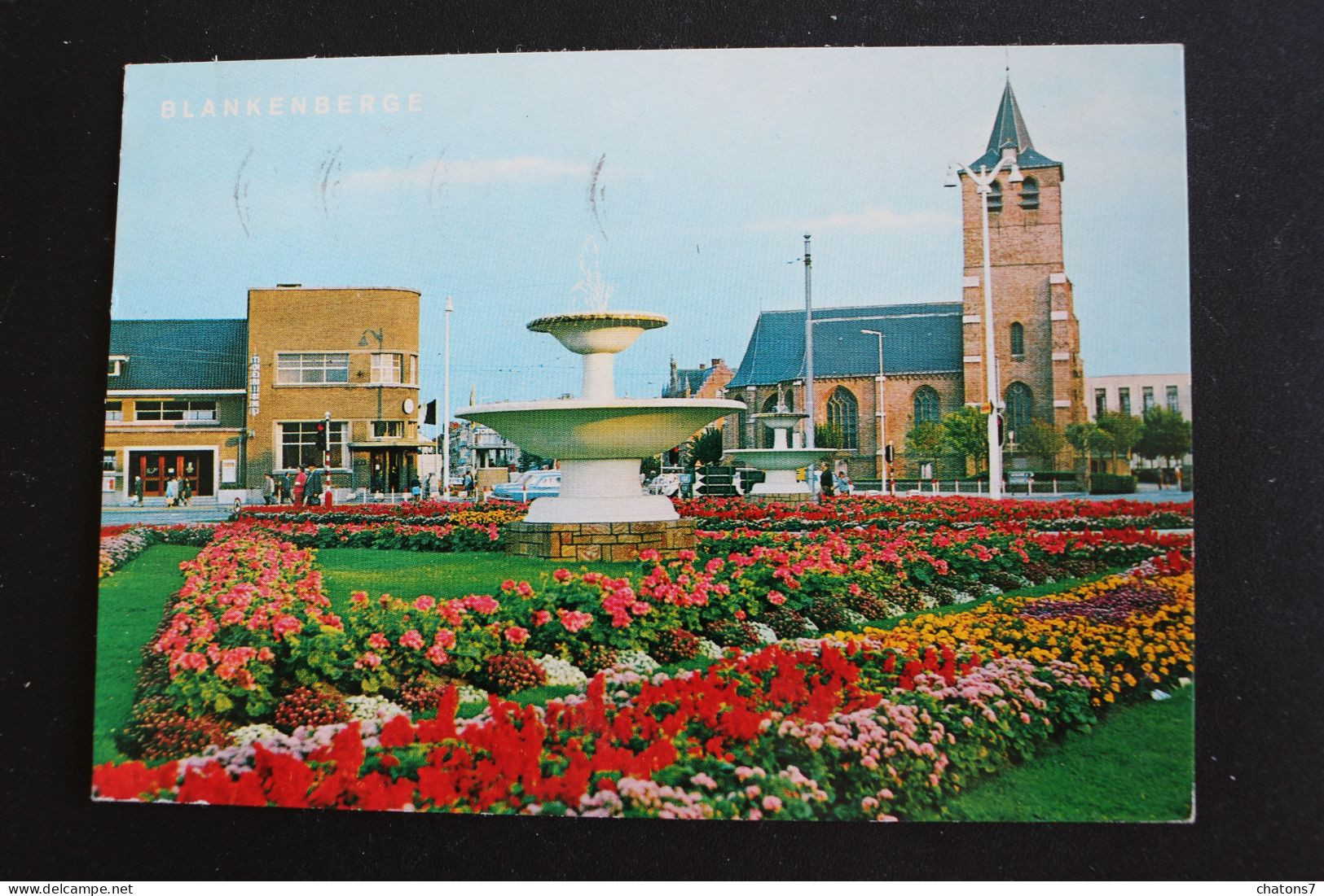 O  95 - Flandre Occidentale - Blankenberge - Station, Kerk En Stadhuis - Station, église Et Hôtel De Ville - Blankenberge