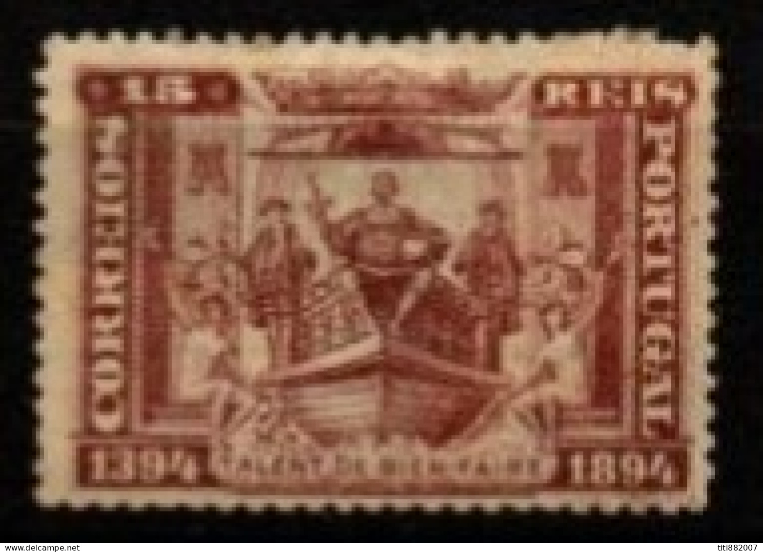 PORTUGAL     -    1894 .  Y&T N° 98 Oblitéré - Usati