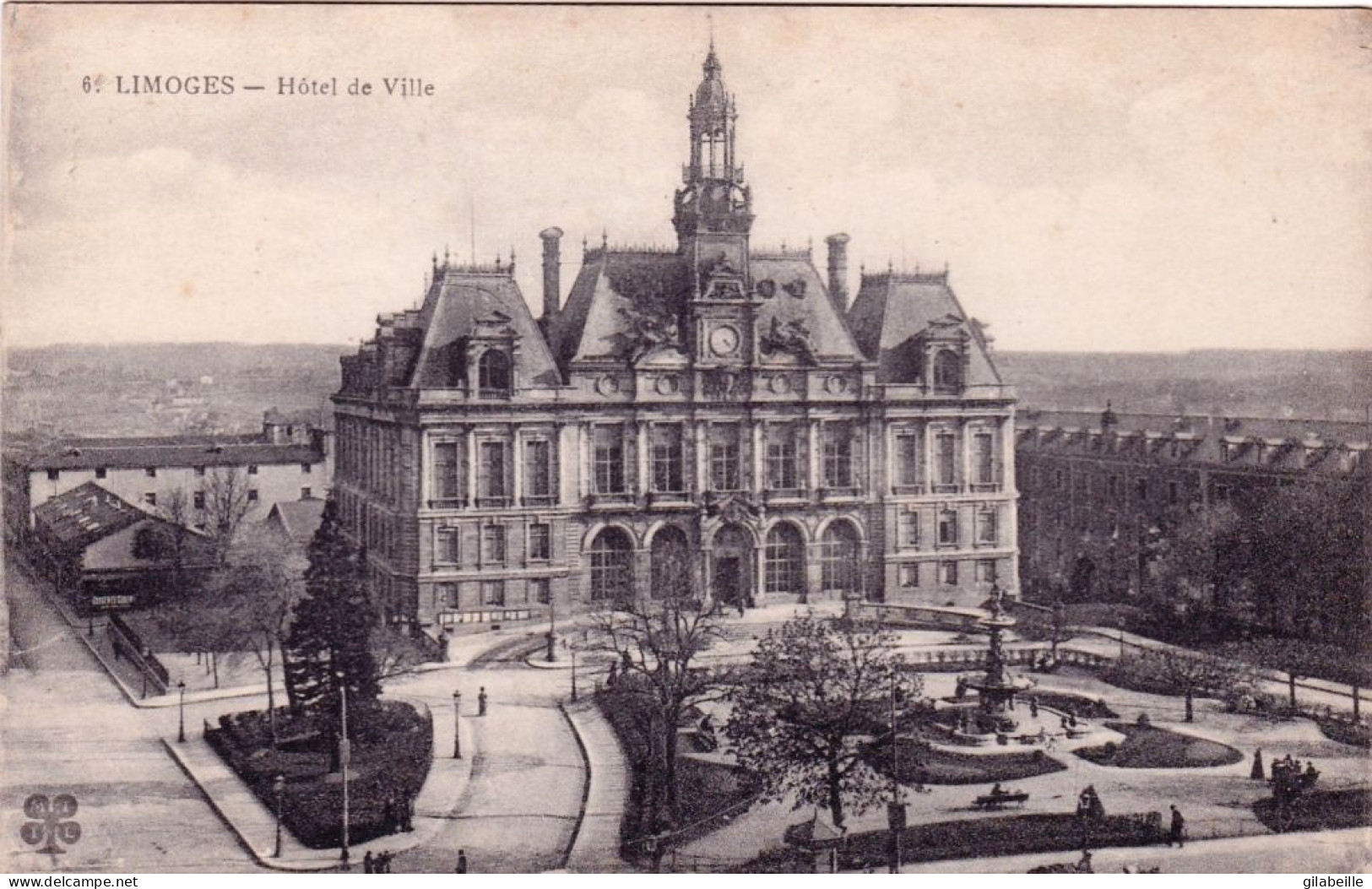 87 - Haute Vienne -  LIMOGES - L Hotel De Ville - Limoges