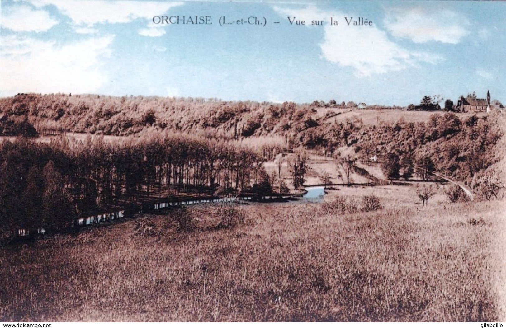 41 - Loir Et Cher -  ORCHAISE - Vue Sur La Vallée - Sonstige & Ohne Zuordnung