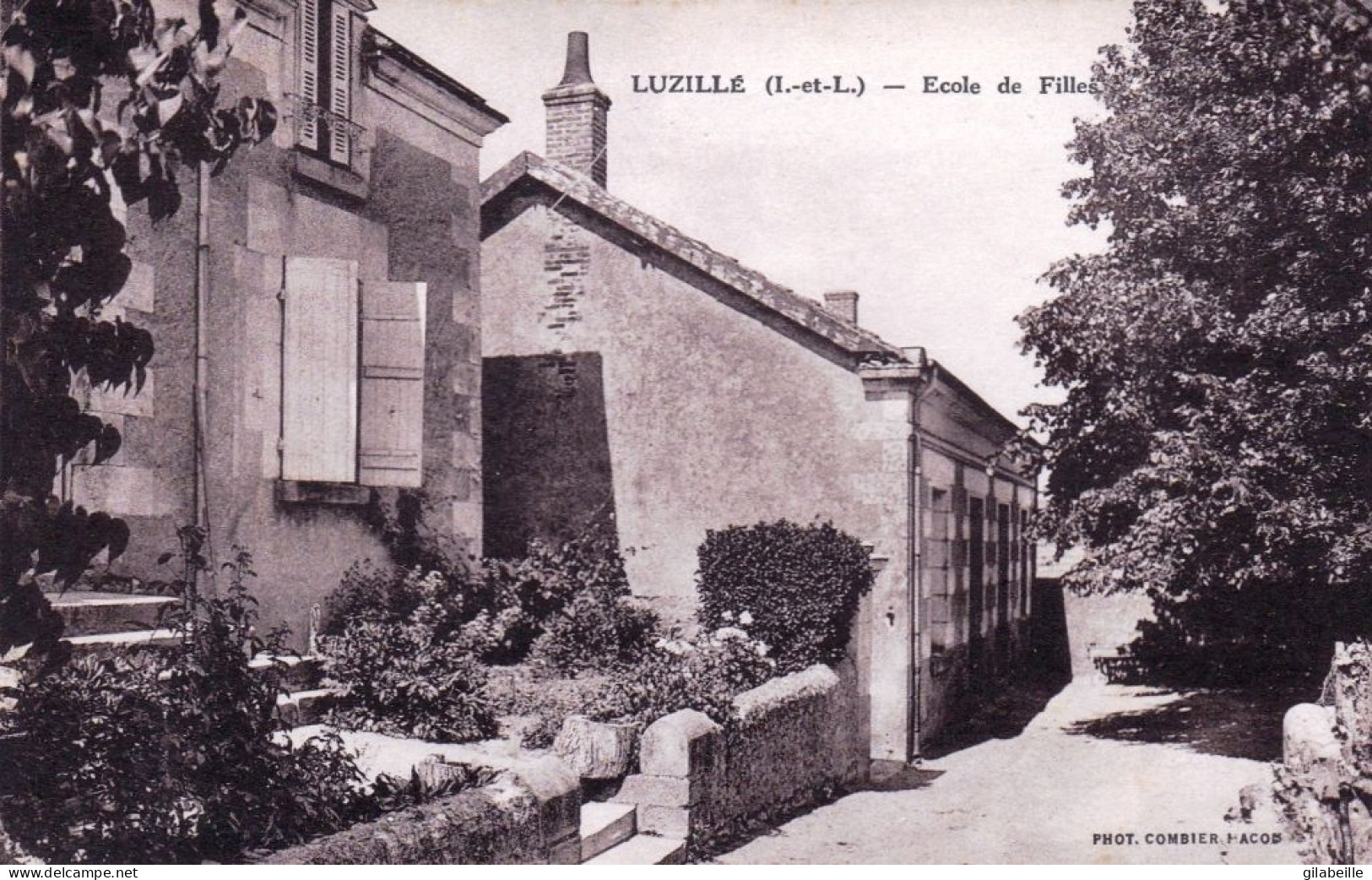 37 - Indre Et Loire -  LUZILLE - Ecole Des Filles - Andere & Zonder Classificatie