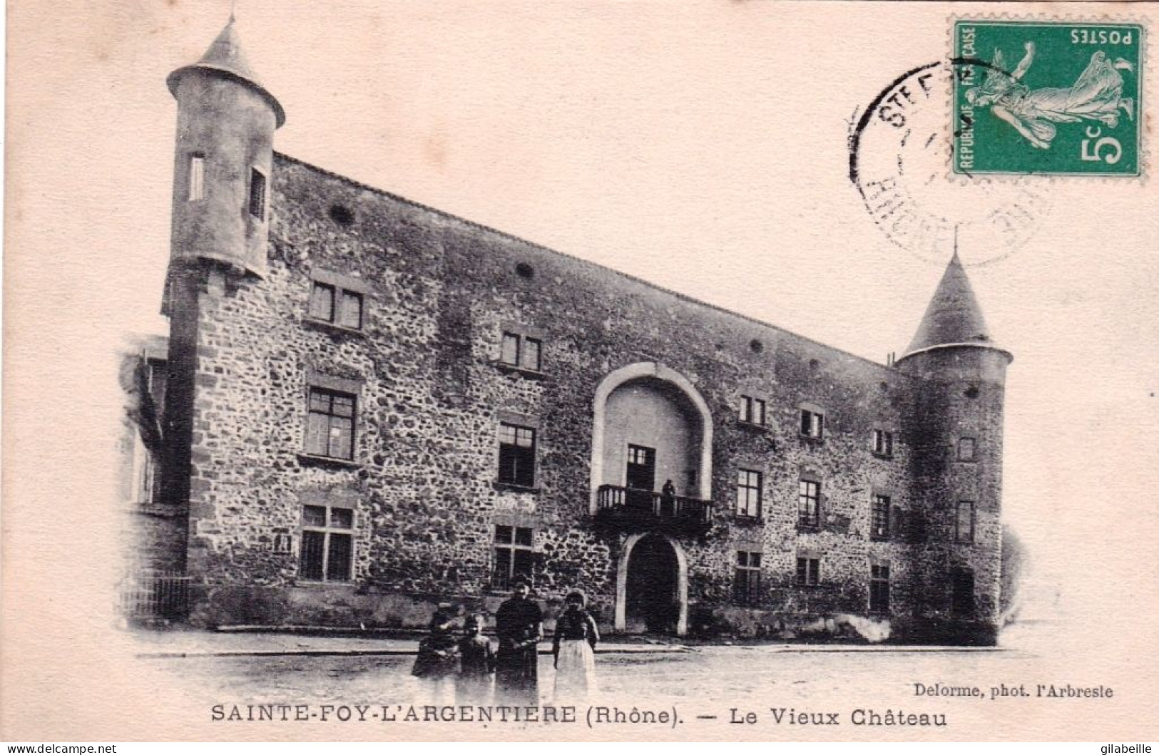 69 - Rhone - SAINTE FOY L ARGENTIERE - Le Vieux Chateau - Autres & Non Classés