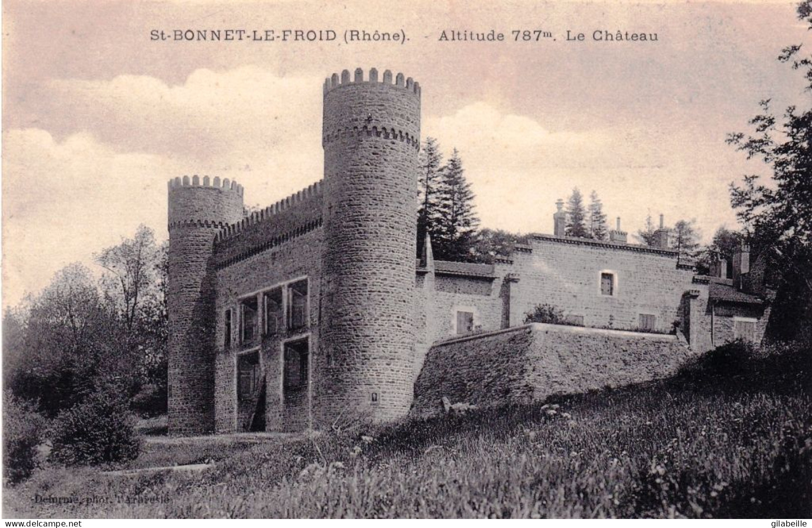 69 - Rhone - SAINT BONNET Le FROID   - Le Chateau - Otros & Sin Clasificación