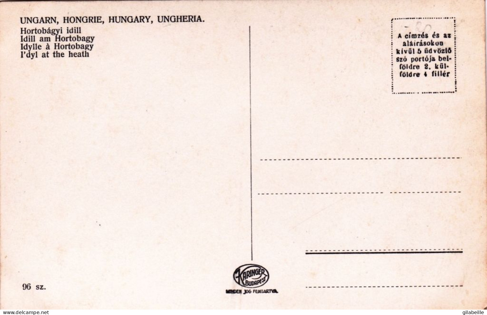 Magyarország-  Hortobagyi Idill - Hungary