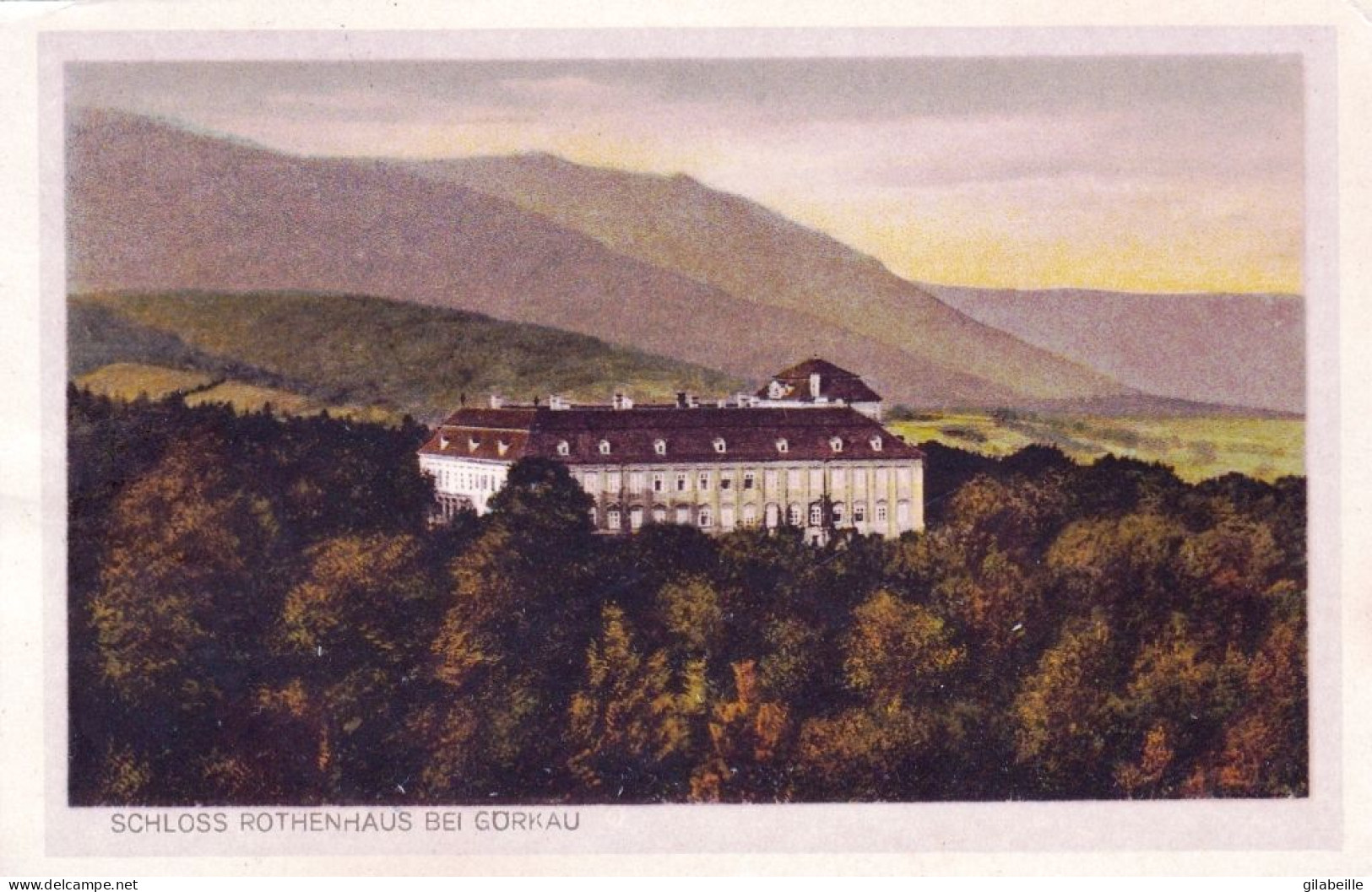 ČESKO - Tchéquie -  Schloss Rothenhass Bei GORKAU - Tchéquie