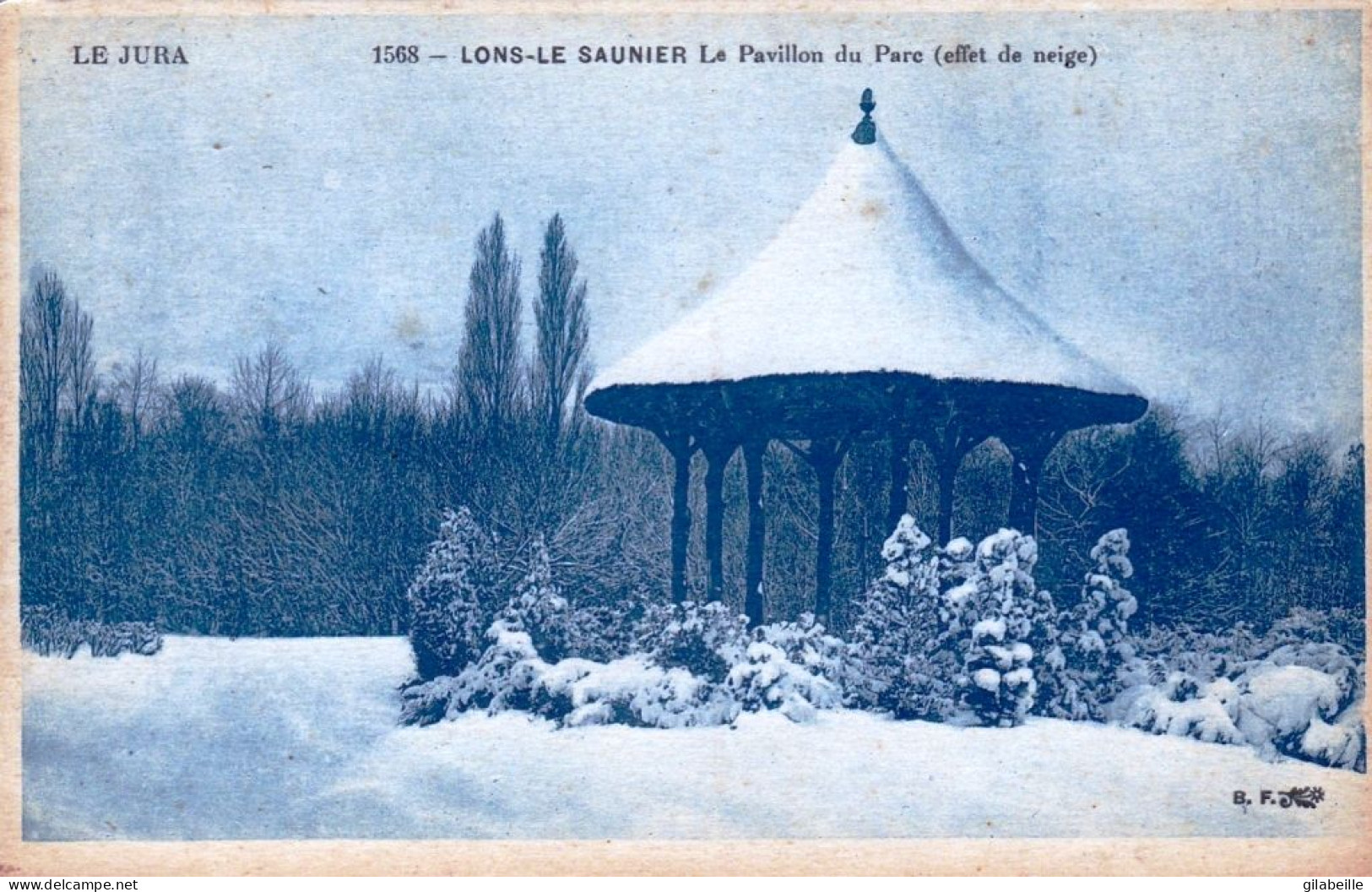 39 - Jura - LONS Le SAUNIER - Le Pavillon Du Parc - Effet De Neige - Lons Le Saunier