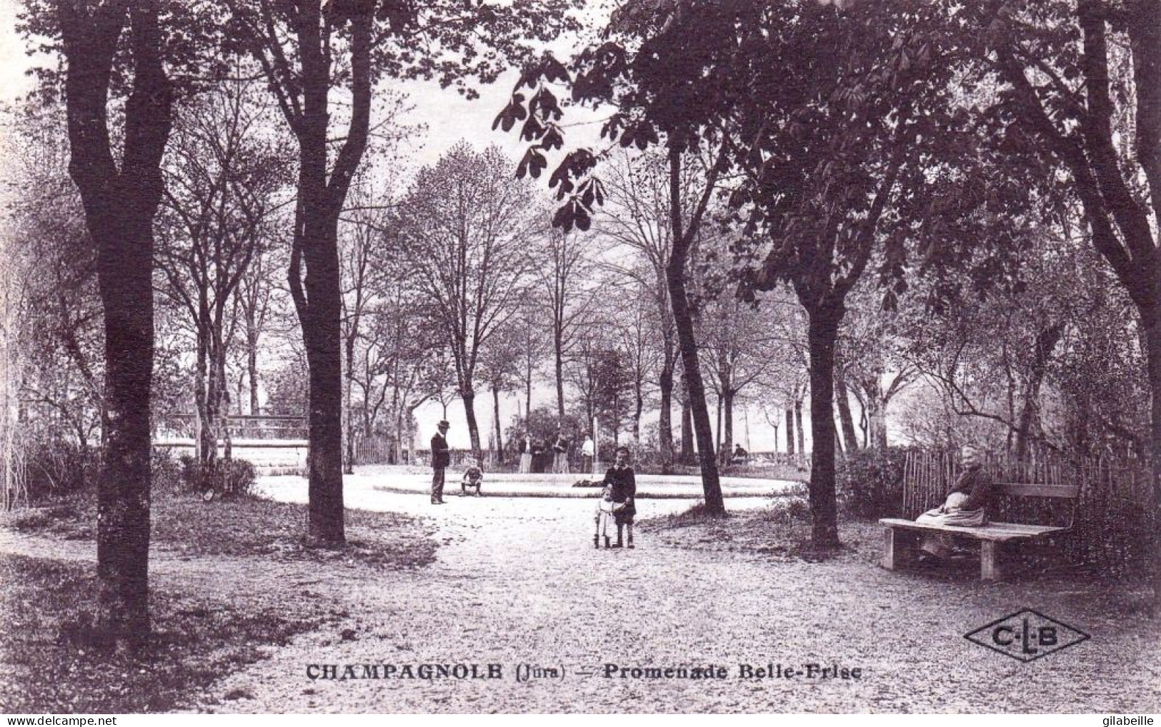 39 - Jura - CHAMPAGNOLE - Promenade Belle Frise - Champagnole