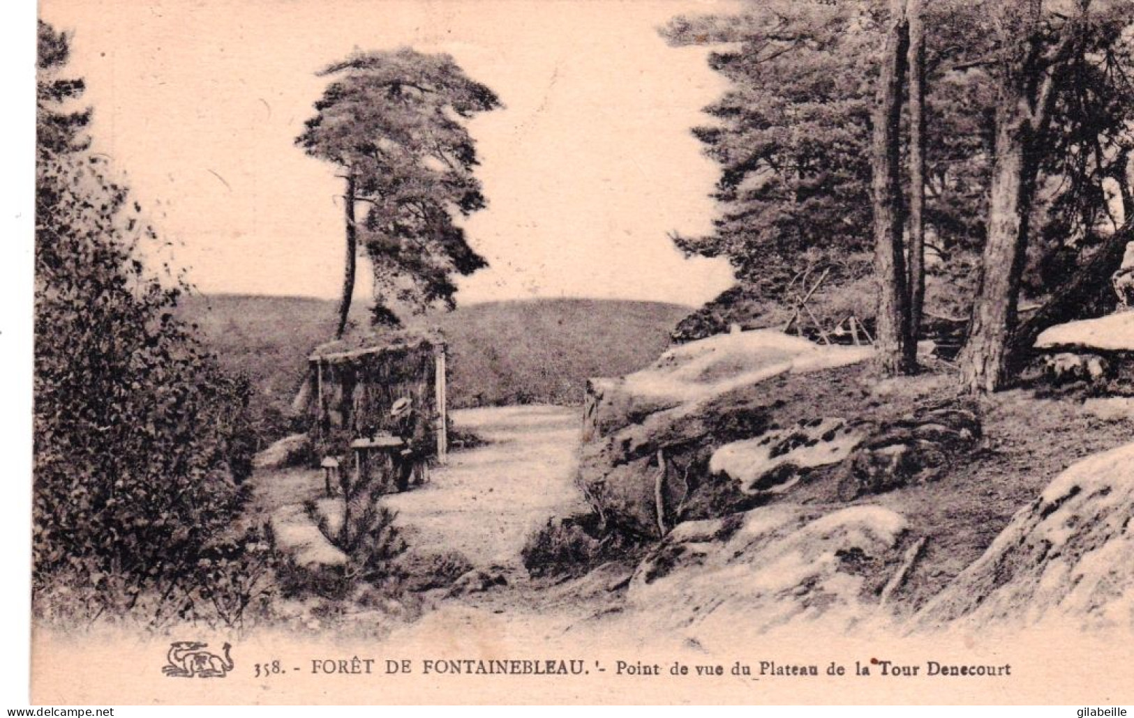 77 - Seine Et Marne -  Foret De FONTAINEBLEAU - Point De Vue Du Plateau De La Tour Denecourt - Fontainebleau