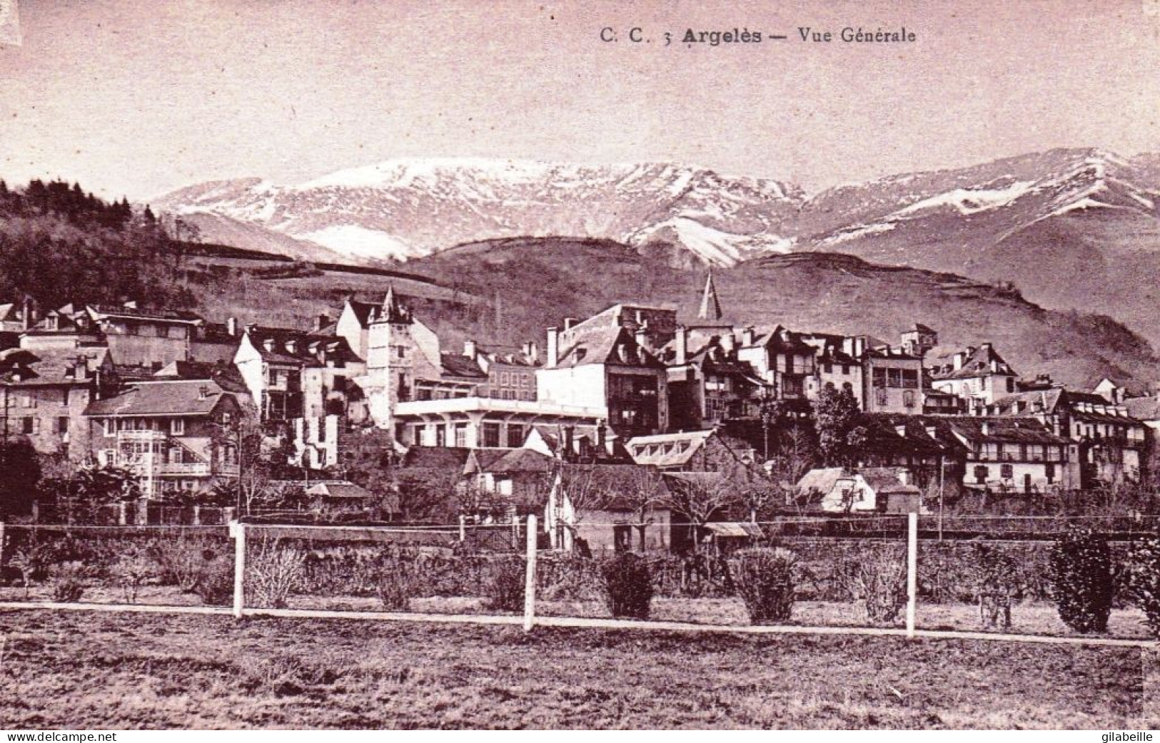 65 - Haute Pyrenees -  ARGELES - GAZOST - Vue Generale - Argeles Gazost