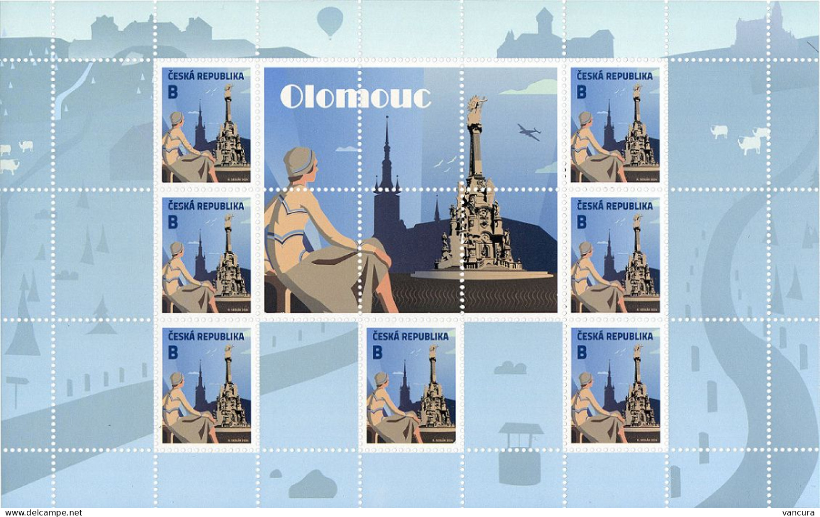 ** 1281 Czech Republic Olomouc Olmütz 2024 - Unused Stamps