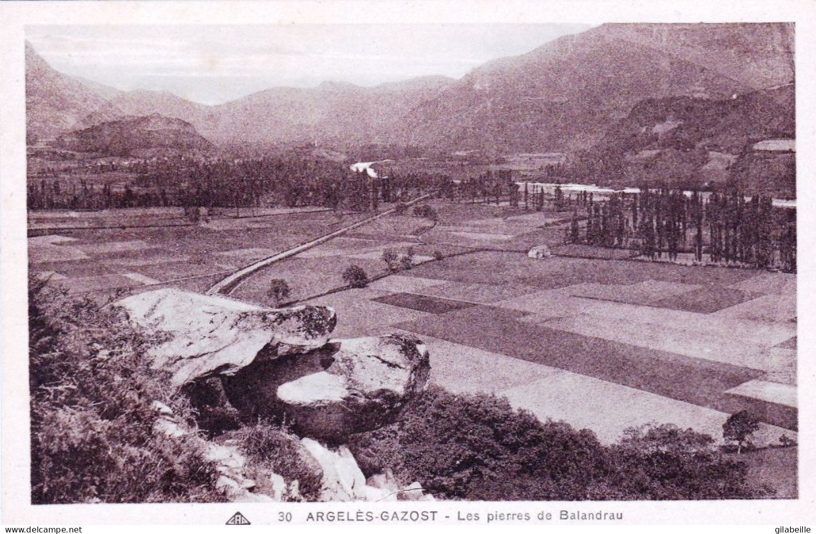 65 - Hautes Pyrenées - ARGELES - GAZOST - Les Pierres De Balandrau - Argeles Gazost