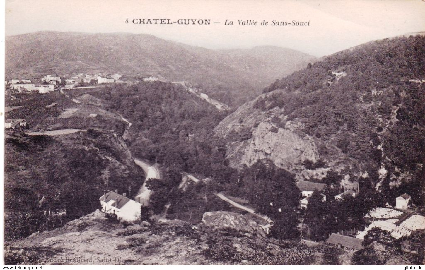 63 - Puy De Dome -  CHATEL GUYON - La Vallée De Sans Souci - Châtel-Guyon