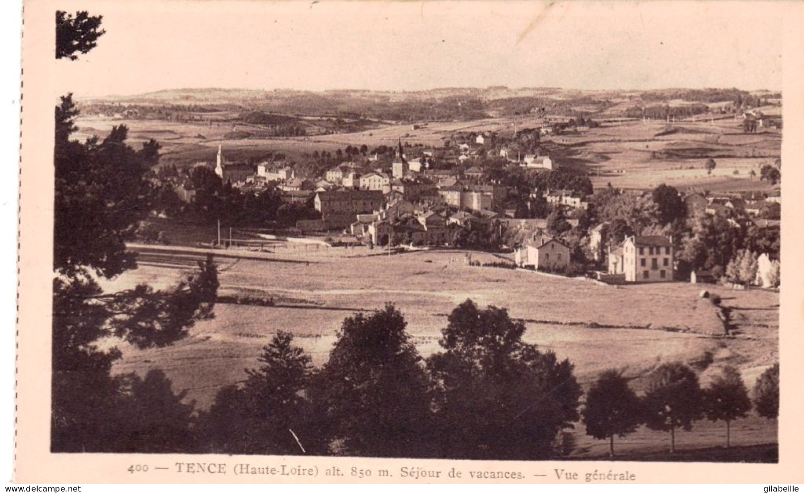 43 - Haute Loire -  TENCE -  Vue Generale - Andere & Zonder Classificatie