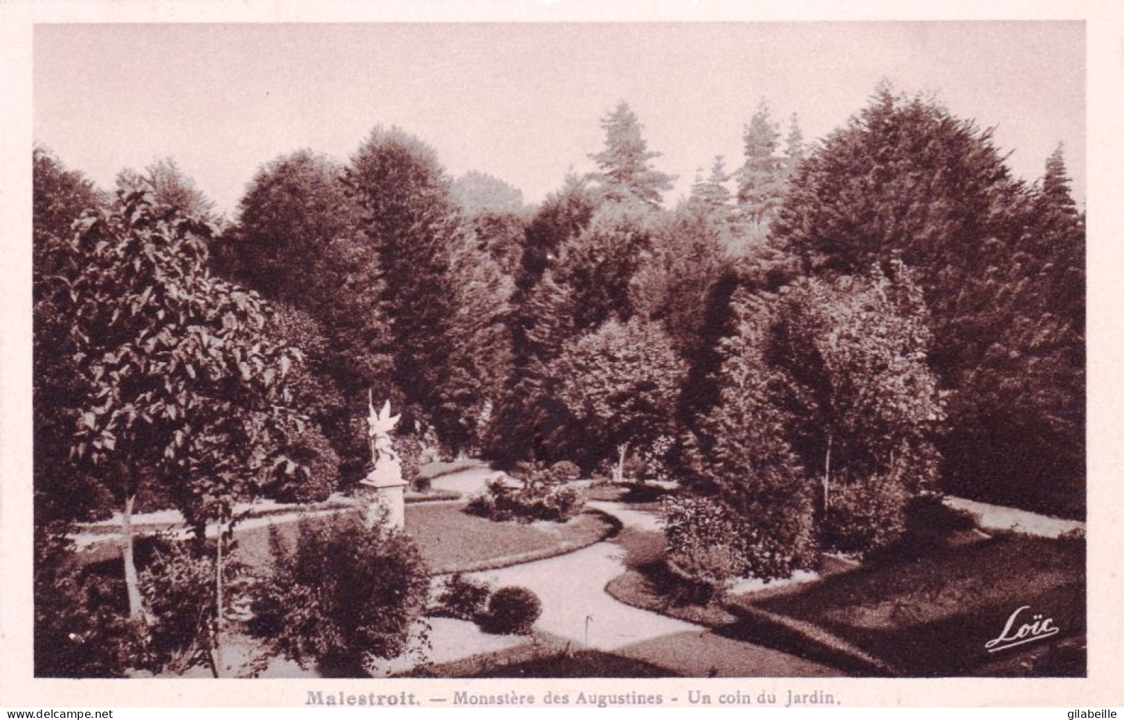 56 - Morbihan -  MALESTROIT - Monastere Des Augustines- Un Coin Du Jardin - Malestroit