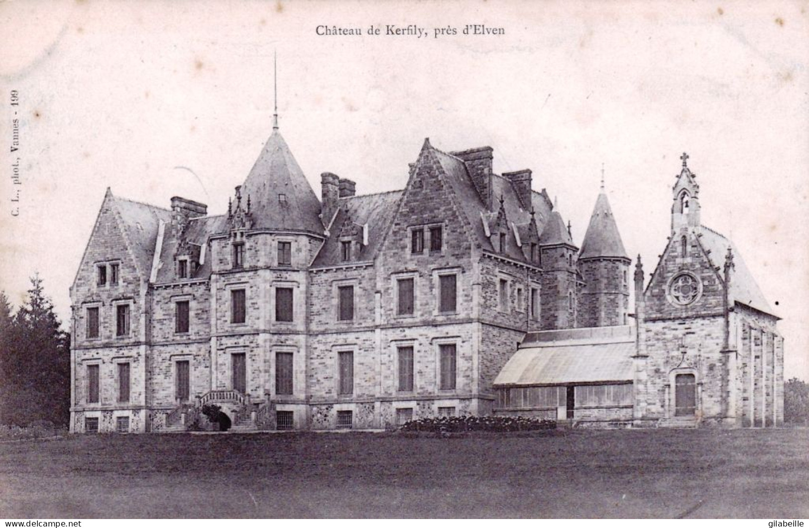 56 - Morbihan - Chateau De Kerfily Pres ELVEN - Elven
