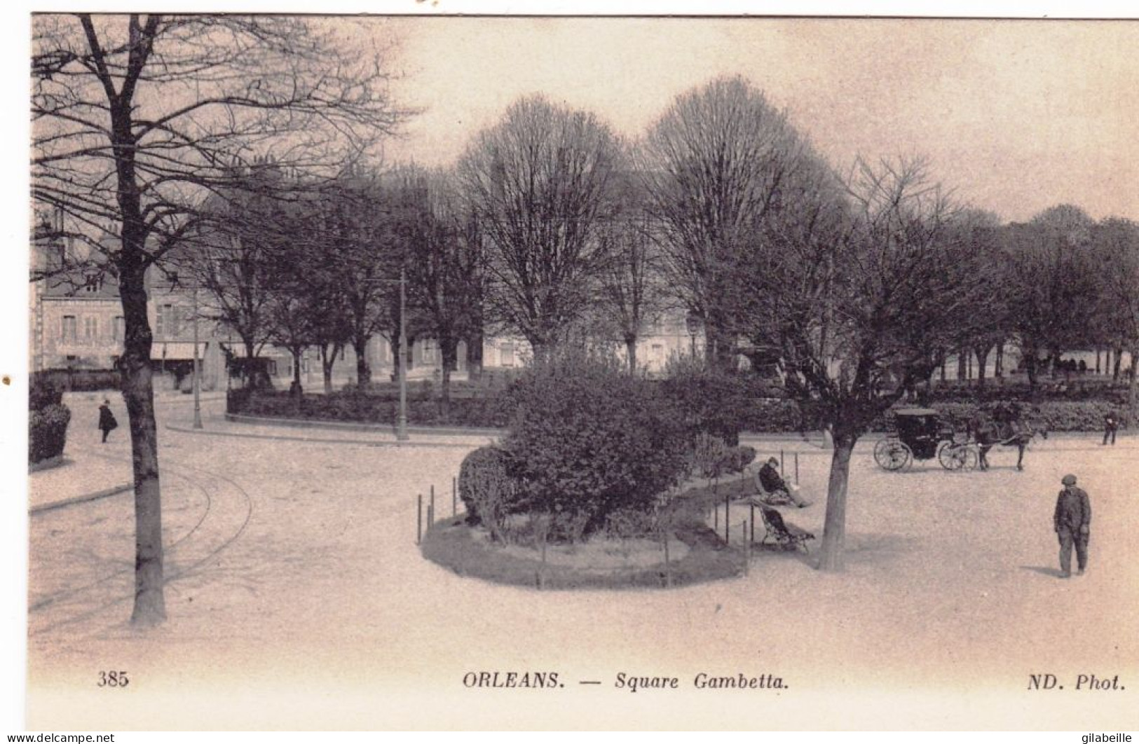 45 - Loiret -  ORLEANS - Square Gambetta - Orleans