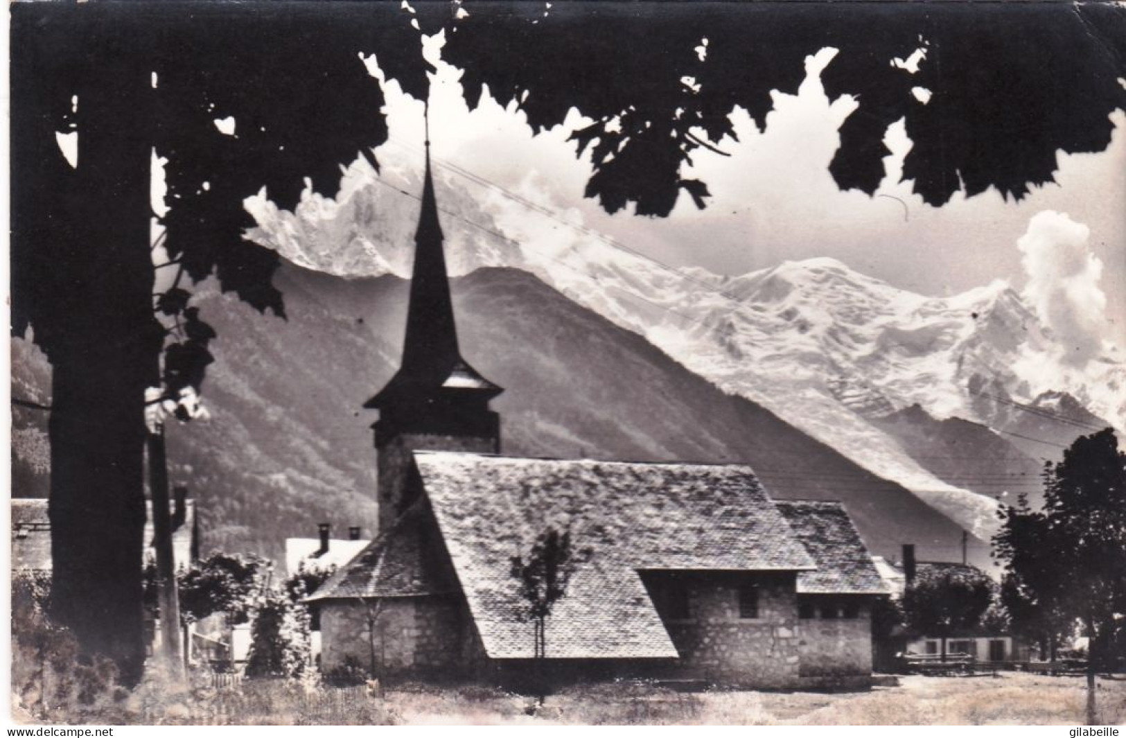74 - Haute Savoie -  Chapelle Des PRAZ De CHAMONIX Et Le Mont Blanc - Other & Unclassified