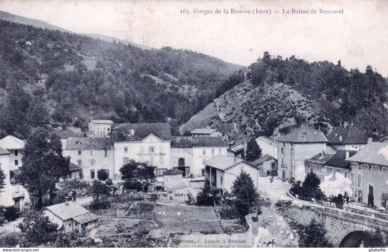 38 - Isere - Gorges De La Bourne - La Balme  De RENCUREL - Autres & Non Classés