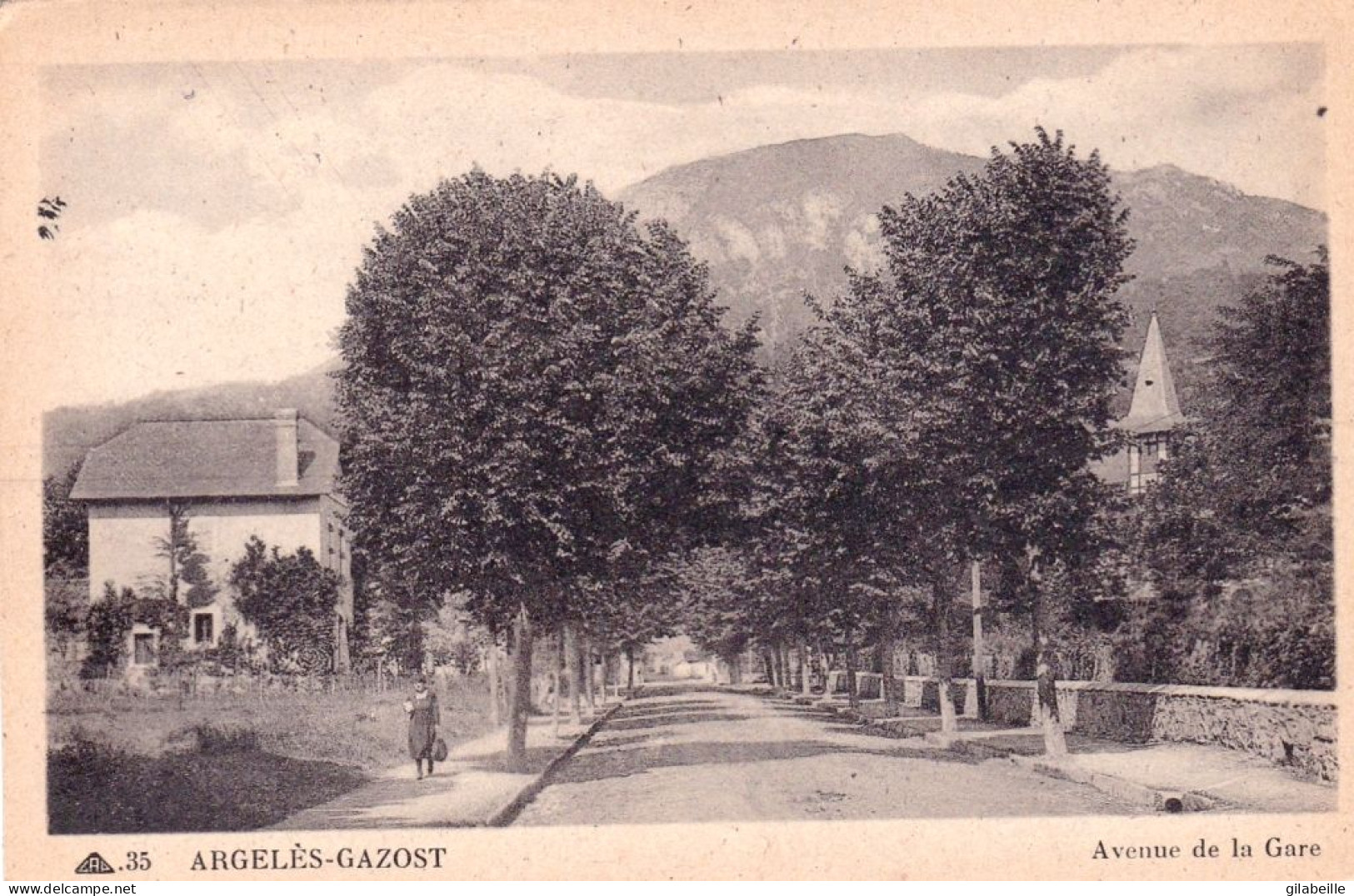 65 - Hautes Pyrenees - ARGELES - Avenue De La Gare - Argeles Gazost