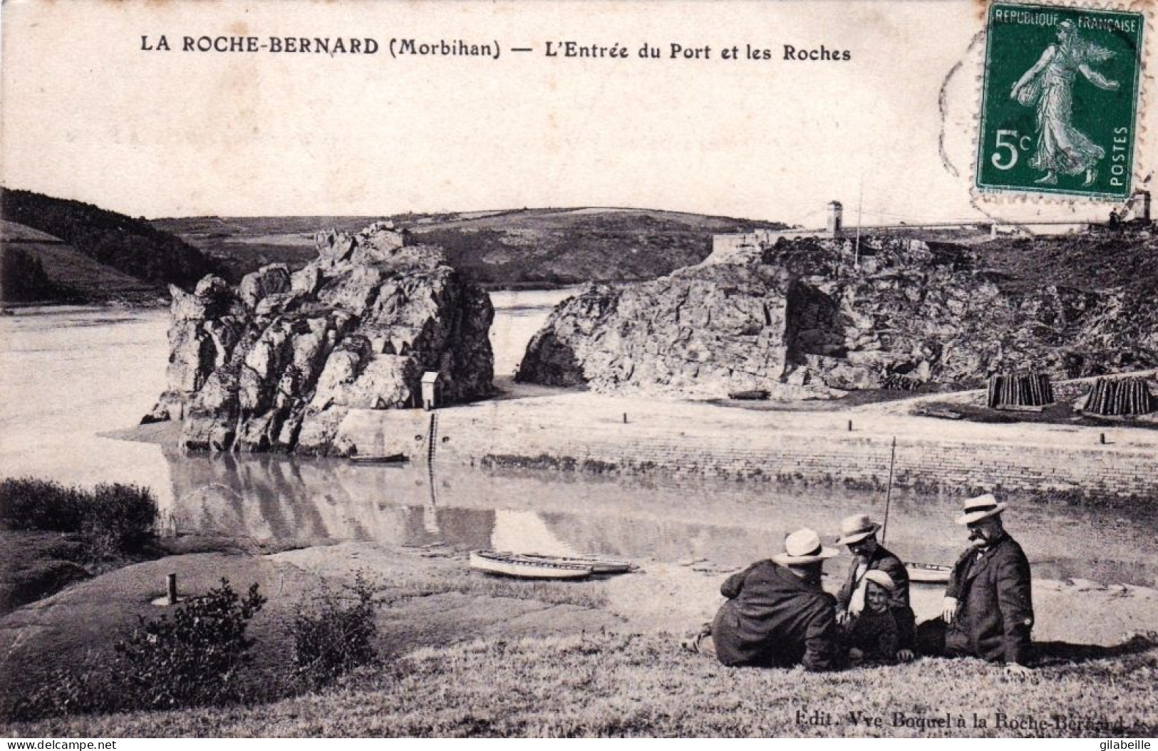 56 - Morbihan - LA ROCHE BERNARD - L Entrée Du Port Et Les Roches - La Roche-Bernard