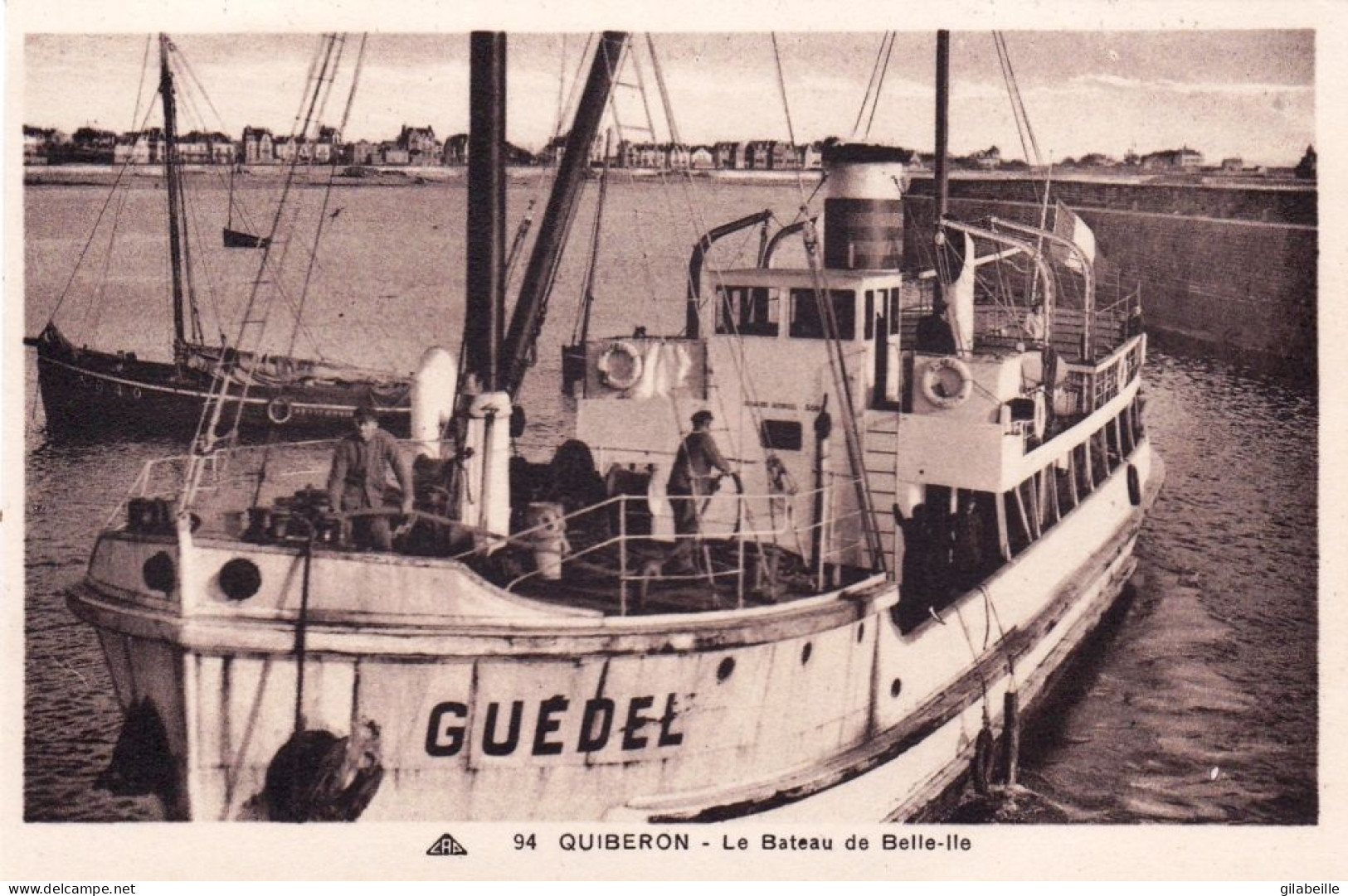 56 - Morbihan -    QUIBERON - Port Maria - Le Bateau De Belle Ile - Quiberon