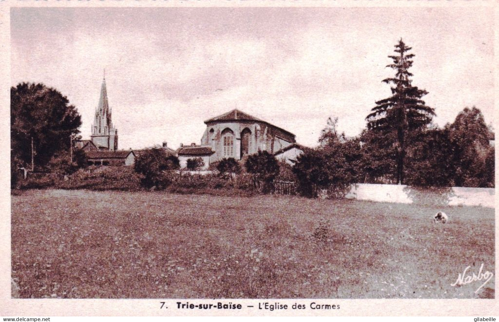 65 - Hautes Pyrenees - TRIE Sur BAISE - L Eglise Des Carmes - Other & Unclassified