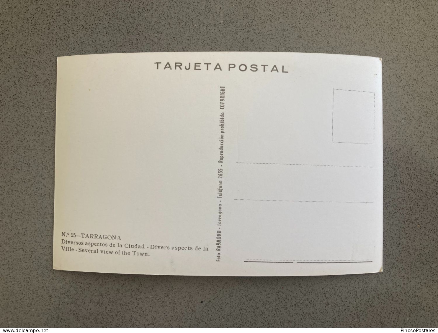 Recuerdo De Tarragona Diversos Aspectos De La Ciudad Carte Postale Postcard - Tarragona